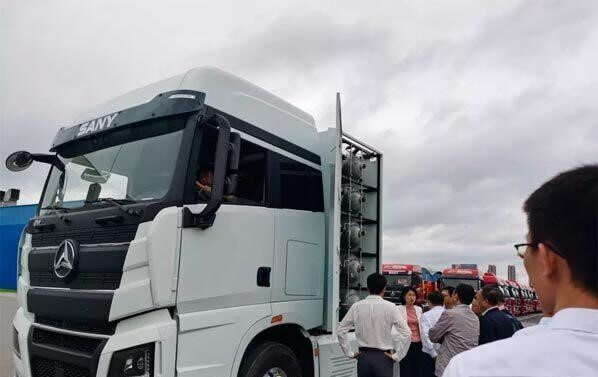 投放100輛氫燃料工程車，三一推進(jìn)岳陽(yáng)氫能示范城市建設(shè)